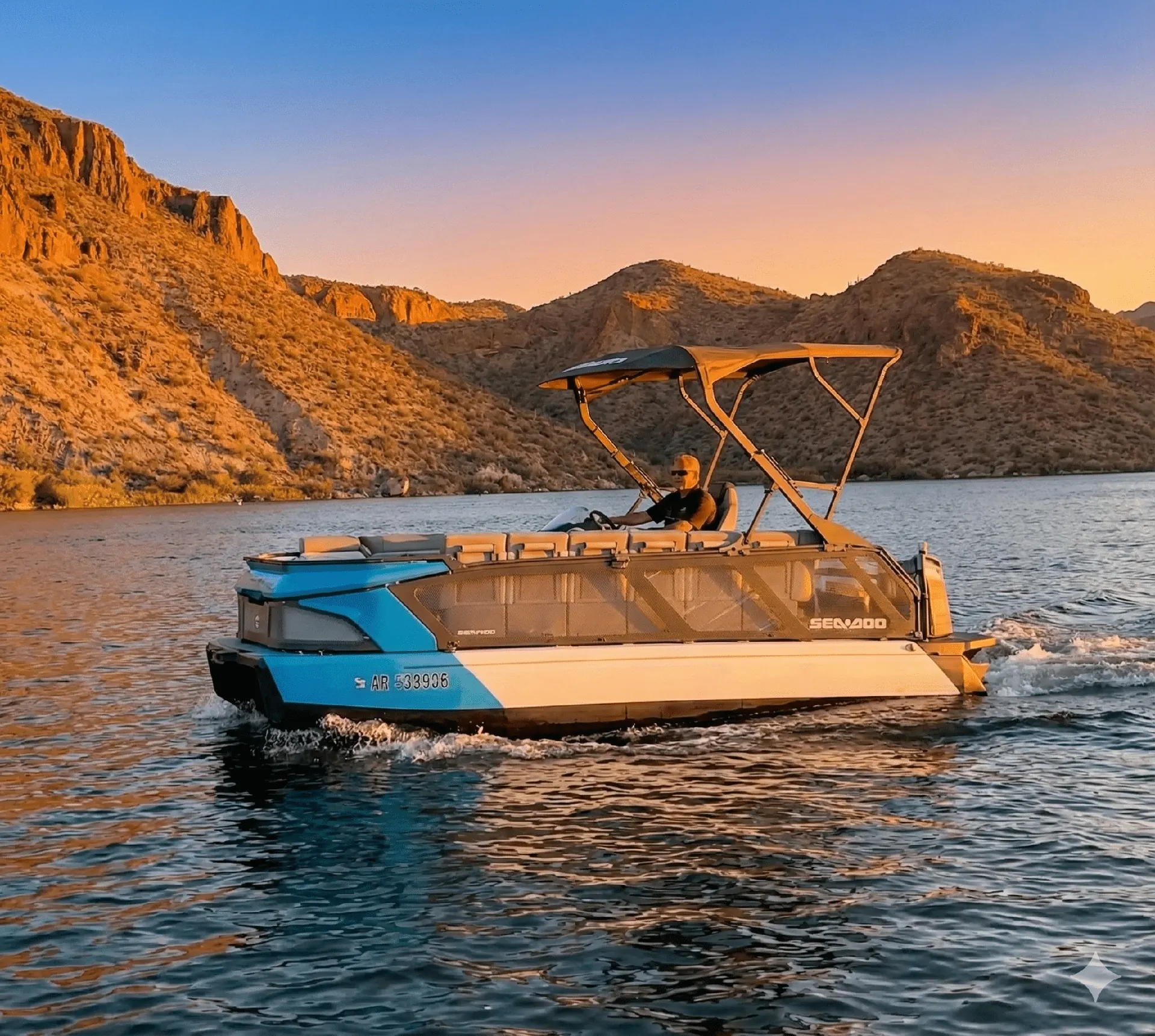 Apache Junction Location 3 Sea-Doo Switch Pontoon Rental In Arizona